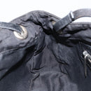 FENDI Zucca Canvas Shoulder Bag Black Auth 148857-20