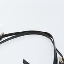 FENDI Zucca Canvas Shoulder Bag Black Auth 148857-8