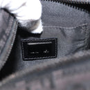FENDI Zucchino Canvas Hand Bag Black Auth 148858-17