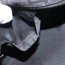 FENDI Zucchino Canvas Hand Bag Black Auth 148858-20