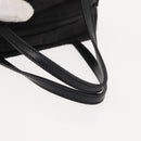 FENDI Zucchino Canvas Hand Bag Black Auth 148858-7