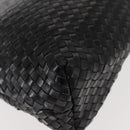 FENDI Shoulder Bag Leather Black Auth 148859-15