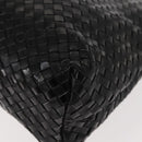 FENDI Shoulder Bag Leather Black Auth 148859-16