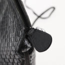 FENDI Shoulder Bag Leather Black Auth 148859-10