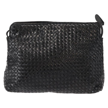 FENDI Shoulder Bag Leather Black Auth 148859 - 0