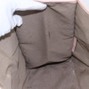 FENDI Zucchino Canvas Tote Bag Multicolor Gold Auth 148860-17