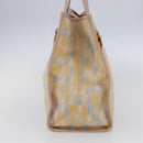 FENDI Zucchino Canvas Tote Bag Multicolor Gold Auth 148860-3