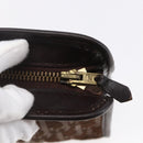 Christian Dior Trotter Canvas Clutch Bag Brown Auth 148875-8