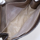 Christian Dior Trotter Canvas Clutch Bag Brown Auth 148875-9
