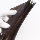 Christian Dior Trotter Canvas Clutch Bag Brown Auth 148875-5