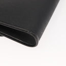 Christian Dior Honeycomb Canvas Chain Shoulder Bag PVC Black Gold Auth 148882-12