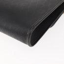 Christian Dior Honeycomb Canvas Chain Shoulder Bag PVC Black Gold Auth 148882-13