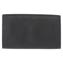 Christian Dior Honeycomb Canvas Chain Shoulder Bag PVC Black Gold Auth 148882-3