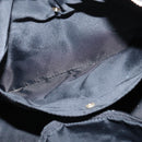 Christian Dior Trotter Canvas Boston Bag PVC Black Gold Auth 148883-19