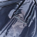 Christian Dior Tote Bag Leather Black Gold Auth 148884-17