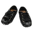 Christian Dior Baby Shoes Trotter Canvas Black Auth 148885V-1