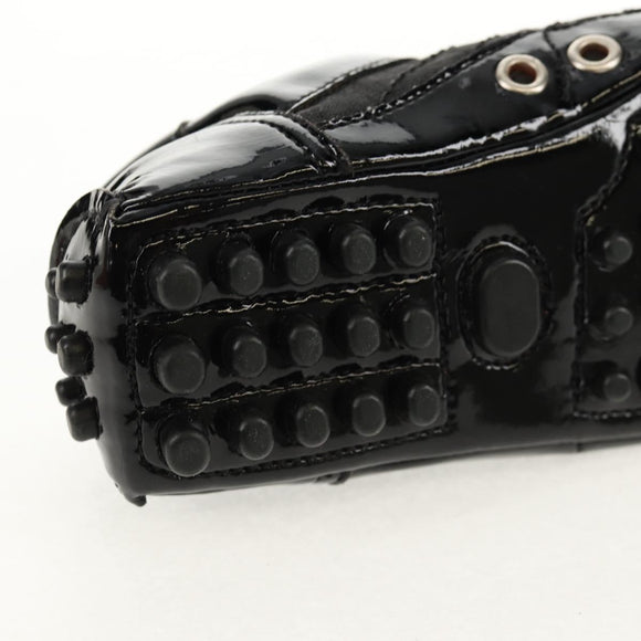 Christian Dior Baby Shoes Trotter Canvas Black Auth 148885V