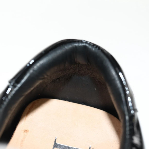 Christian Dior Baby Shoes Trotter Canvas Black Auth 148885V