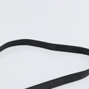 Salvatore Ferragamo Gancini Hand Bag Leather 2way Silver Black Auth 148888-15