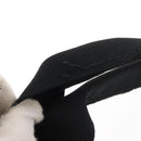 SAINT LAURENT Tote Bag Corduroy Navy Gold 148884 Auth 148894-8