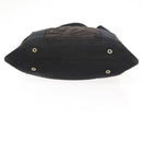 SAINT LAURENT Tote Bag Corduroy Navy Gold 148884 Auth 148894-5