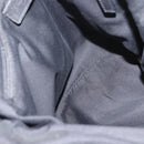 SAINT LAURENT Tote Bag Corduroy Navy Gold 148884 Auth 148894-11