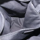 SAINT LAURENT Tote Bag Corduroy Navy Gold 148884 Auth 148894-24