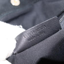 SAINT LAURENT Tote Bag Corduroy Navy Gold 148884 Auth 148894-12