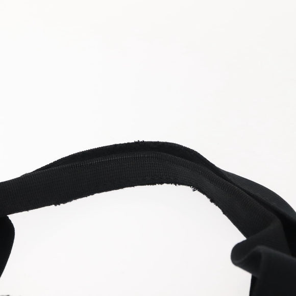 SAINT LAURENT Tote Bag Corduroy Navy Gold 148884 Auth 148894