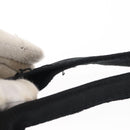 SAINT LAURENT Tote Bag Corduroy Navy Gold 148884 Auth 148894-7