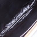 CELINE Macadam Canvas Hand Bag PVC Leather Brown Auth 148903-10