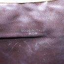 CELINE Macadam Canvas Hand Bag PVC Leather Brown Auth 148903-12