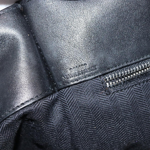 LOEWE Anagram Tote Bag Leather Black Auth 148909