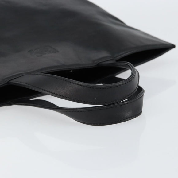 LOEWE Anagram Tote Bag Leather Black Auth 148909