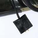 LOEWE Anagram Americana 28 Hand Bag Vinyl Black Auth 148911-10