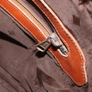 MCM Logogram Vicetos Shoulder Bag PVC Leather Brown Gold Auth 148914-20