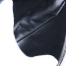 BALLY Chain Shoulder Bag Leather Black Gold Auth 148916-17