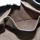 Chloe Elsie Shoulder Bag Leather Black Gold Auth 148917-20