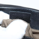 Chloe Elsie Shoulder Bag Leather Black Gold Auth 148917-21