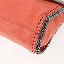 Stella MacCartney Falabella Chain Bag Polyester Orange Silver 364519 Auth 148919-15