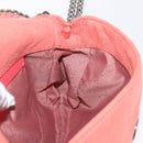 Stella MacCartney Falabella Chain Bag Polyester Orange Silver 364519 Auth 148919-21