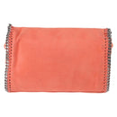 Stella MacCartney Falabella Chain Bag Polyester Orange Silver 364519 Auth 148919-2
