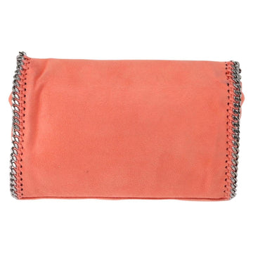 Stella MacCartney Falabella Chain Bag Polyester Orange Silver 364519 Auth 148919 - 0