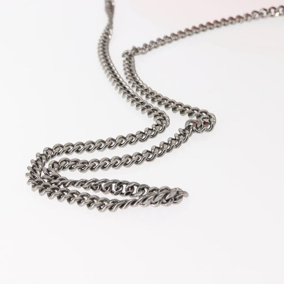 Stella MacCartney Falabella Chain Bag Polyester Orange Silver 364519 Auth 148919