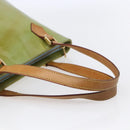 LOUIS VUITTON Monogram Vernis Houston Hand Bag Baby Blue M91005 LV Auth 148922-7