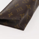 LOUIS VUITTON Monogram Poche Toilette 15 Pouch M47546 LV Auth 148928-15