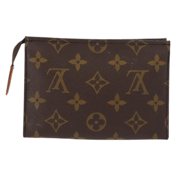 LOUIS VUITTON Monogram Poche Toilette 15 Pouch M47546 LV Auth 148928 - 0