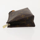 LOUIS VUITTON Monogram Poche Toilette 15 Pouch M47546 LV Auth 148928-4