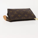 LOUIS VUITTON Monogram Poche Toilette 15 Pouch M47546 LV Auth 148928-5