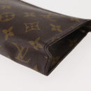 LOUIS VUITTON Monogram Poche Toilette 15 Pouch M47546 LV Auth 148928-14